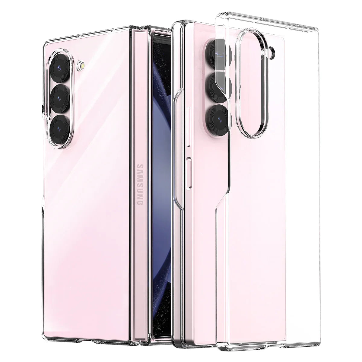 Araree Samsung Z Fold 6 Nukin Case - Clear - Tashqila Araree Samsung Z Fold 6 Nukin Case - Clear - Tashqila
